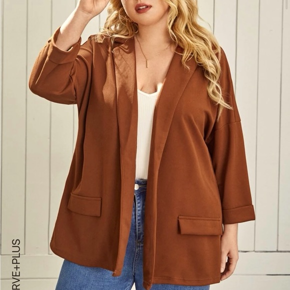 SHEIN Jackets & Blazers - SHEIN CURVE Blazer